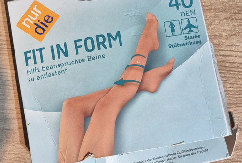 Nur die feinstrumpfhose fit - die,