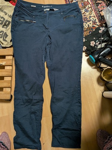 Hose damen 46 dunkelblau - damen,