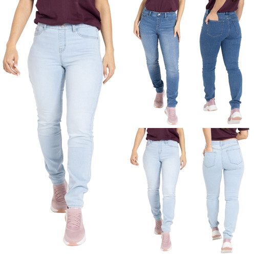 Damen jeans high waist skinny - high,