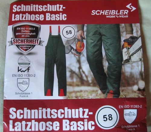 Schnittschutz latzhose - schnittschutz,